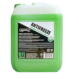 Антифриз HighWay ANTIFREEZE-40 LONG LIFE G11 (зелений) 10л